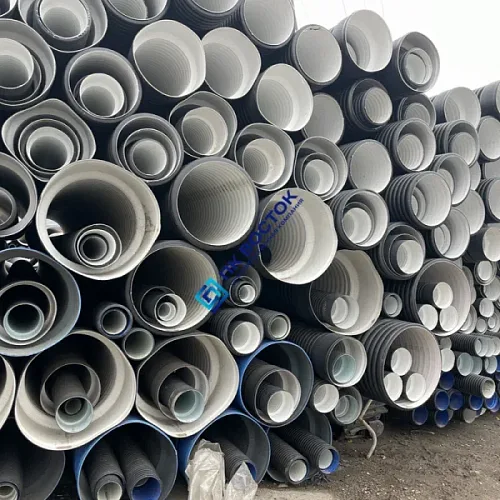 Труба пнд гофрированная 315/271 SN8 двустенная с раструбом