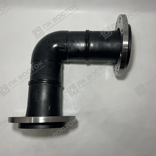 Отвод фланцевый ПНД 63 мм SDR 17 45 градусов ПЭ100