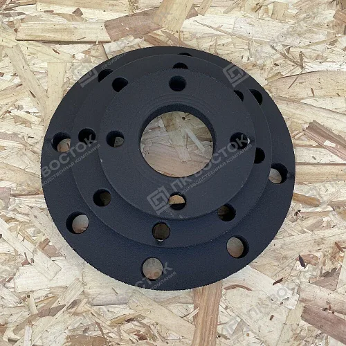 Фланец 280 мм Ру10 стальной плоский с порошковым покрытием