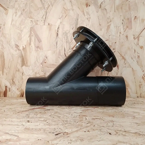 Ревизия канализационная 45 гр 160х110 SDR26 фланцевая удлиненная