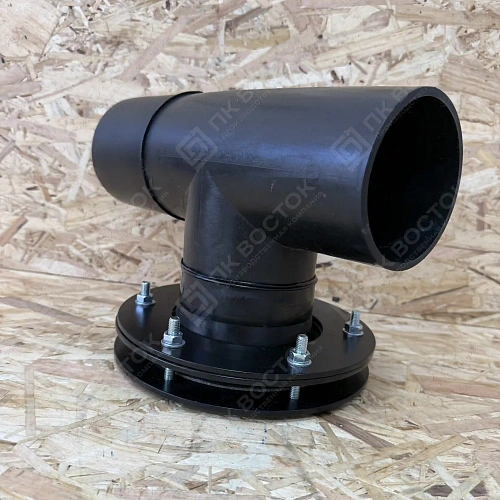 Ревизия канализационная 90 гр 160х110 SDR26 фланцевая короткая