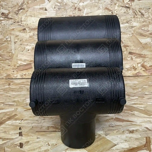 Тройник с закладными элекронагревателями 160х110 мм ПЭ100 SDR11 Xinda (XD)